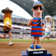 A triumphant Polish sausage. Photo credit: AP